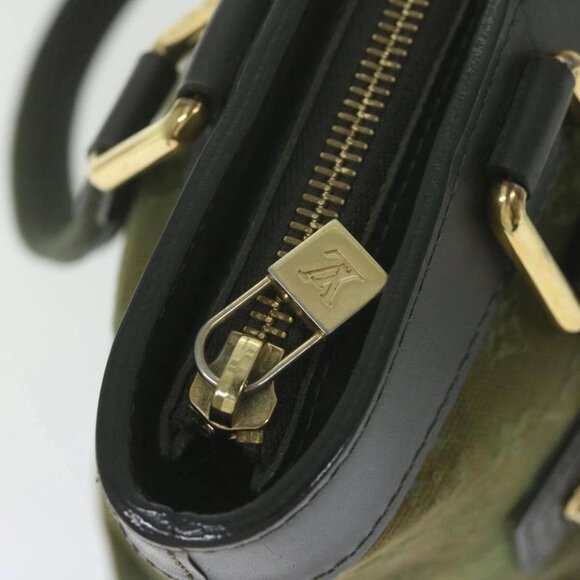 LOUIS VUITTON Monogram Mini Lucille PM Hand Bag TST Khaki LV Auth - Picture 11 of 16